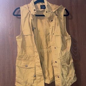 Mustard colored vest